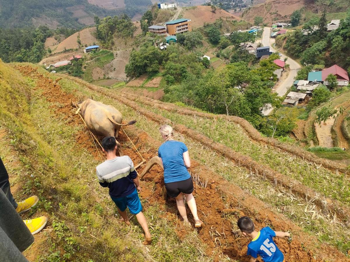 Indigenous Homestay- Trek- Food- Bus Mu Cang Chai Bagian luar foto
