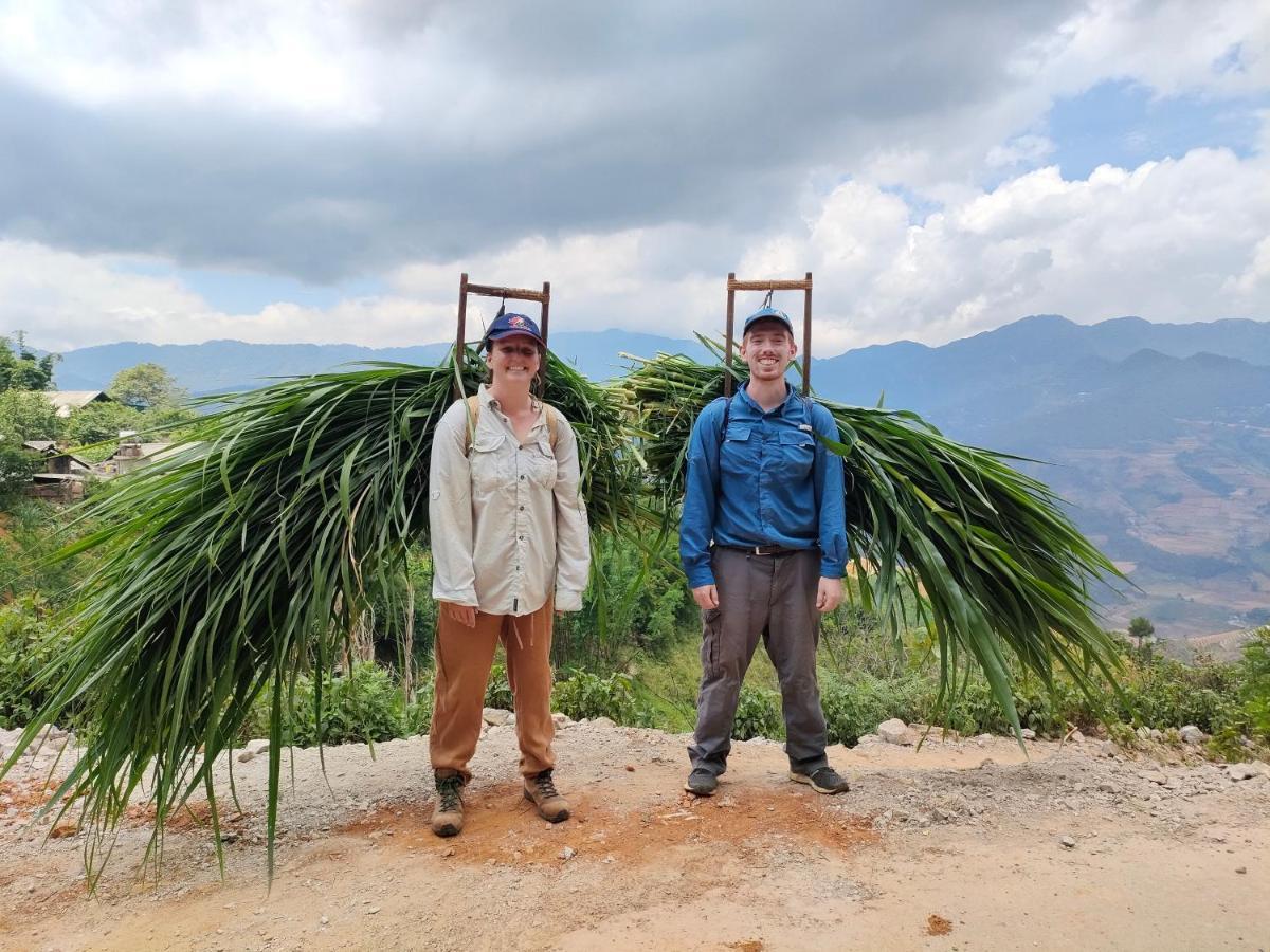 Indigenous Homestay- Trek- Food- Bus Mu Cang Chai Bagian luar foto