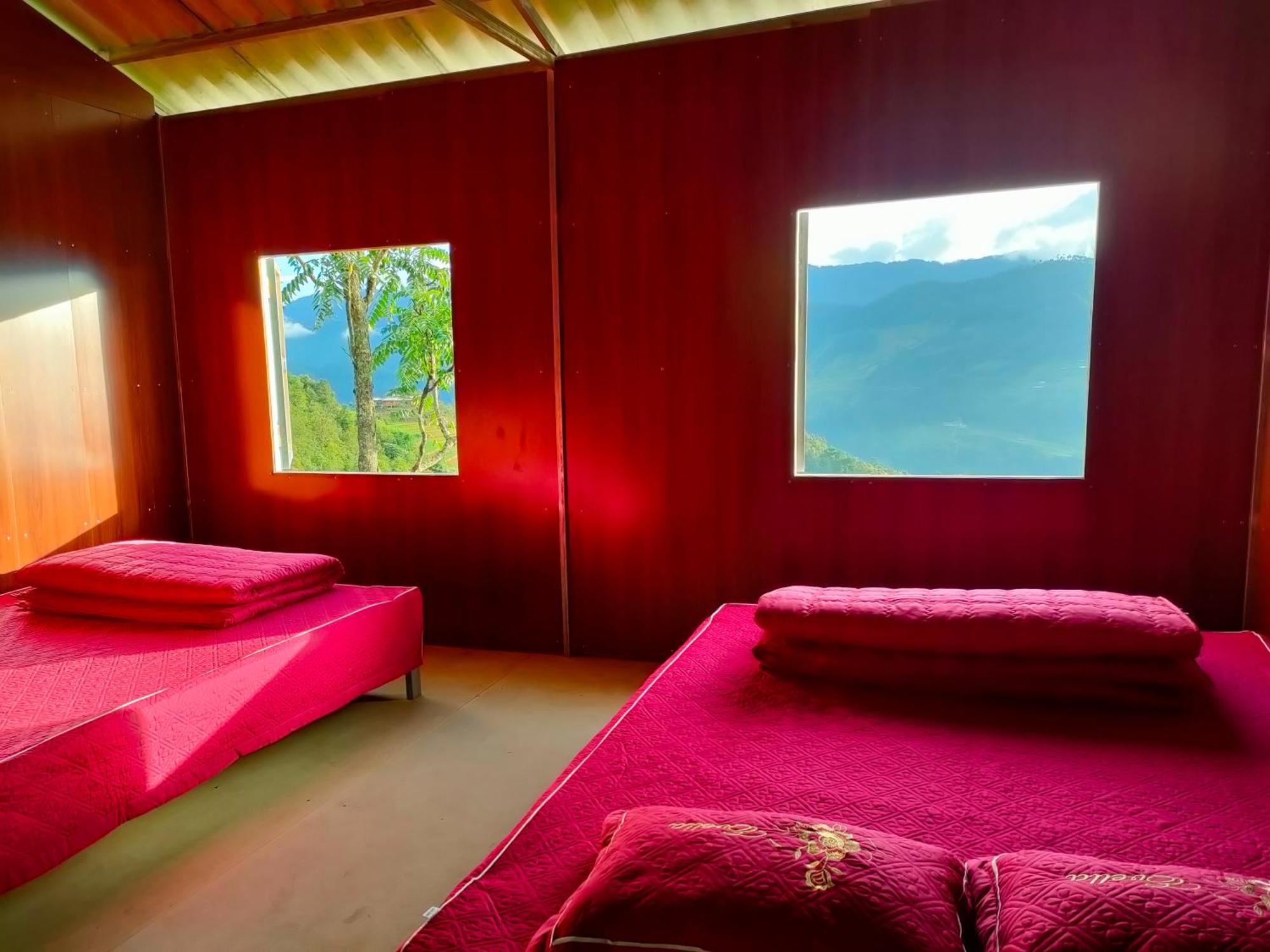 Indigenous Homestay- Trek- Food- Bus Mu Cang Chai Ruang foto